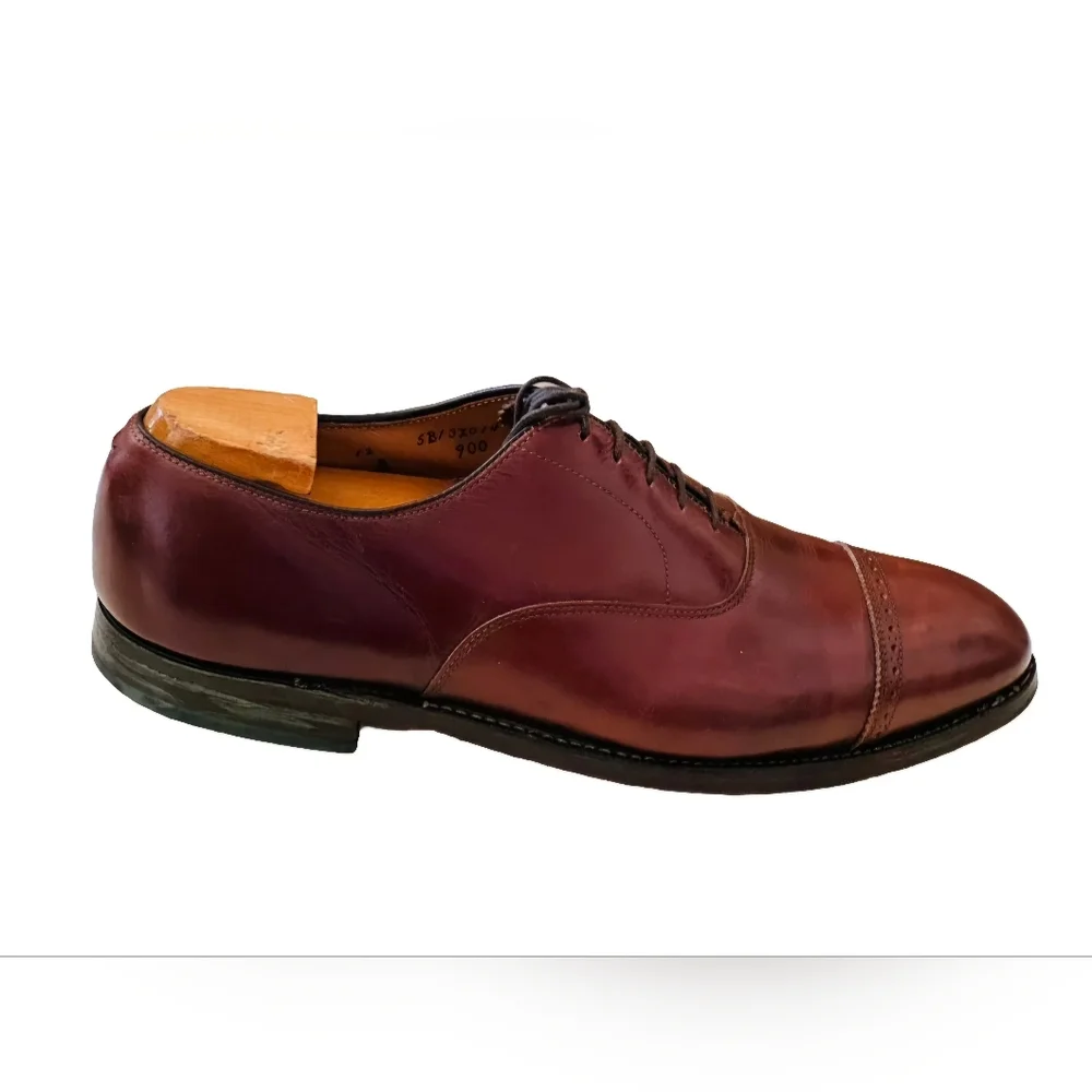 Alden Brown Leather Oxfords